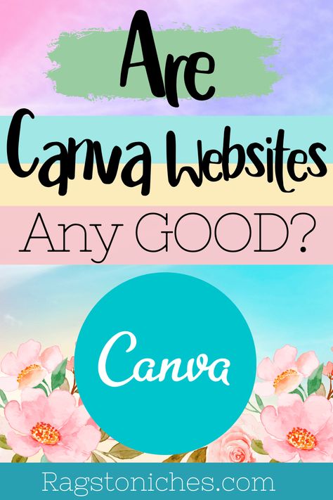 Canva Small Business, Canva Website Design Ideas, Canva Website Template, Web Shop Design, Canva Website Design, Feminine Website Design, Canva Tutorials, Website Tutorial, Canva Hacks