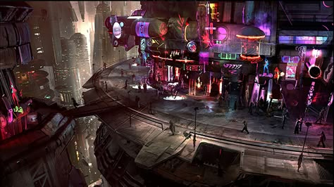 Cyberpunk Casino Concept Art, Star Wars Casino, Star Wars 1313, Nar Shaddaa, Paradis Sombre, Decoracion Star Wars, Ville Cyberpunk, Sf Wallpaper, Vertical City