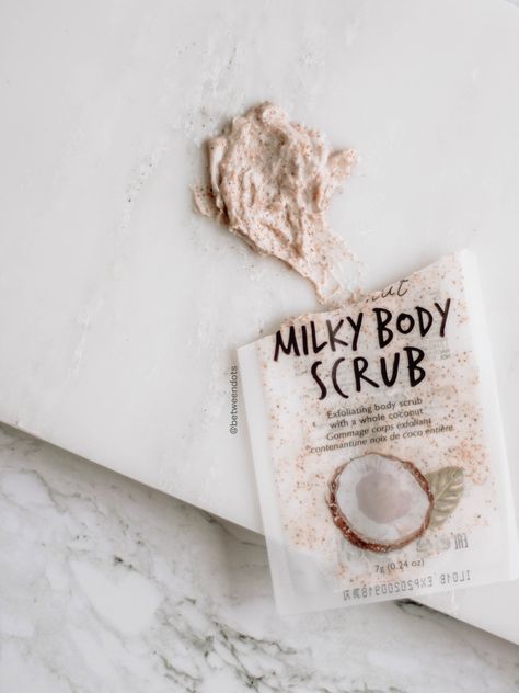 Too Cool For School Milky Body Scrub Body Scrub Packaging, Scrub Packaging, Body Scrub Packaging Ideas, Herb Diy, Clamshell Packaging, Exfoliating Body Scrub, Asian Skincare, Pouch Packaging, Body Care Routine