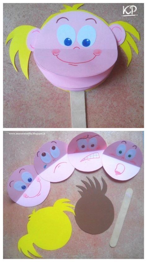 Emotions Activity Preschool, Emotion Crafts For Kids, Emotions Crafts For Kids, Emotions Preschool Activities, Feelings Activities Preschool, Emotions Preschool, Emotions Activities, Baby Learning Activities, Hand Crafts For Kids