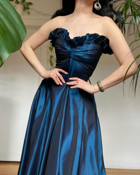 All posts • Instagram Dark Blue Wedding Dress, Dark Blue Dress Outfit, Blue Clothes Aesthetic, Dark Blue Outfit, Jackson White, Blue Lily Lily Blue, Blue Dress Outfits, Lily Blue, Dress Outfits Party