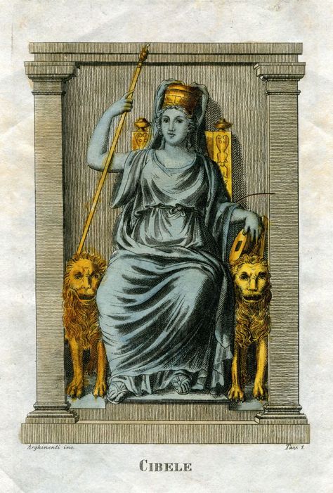 The Romans honored Cybele as a goddess of resurrection and rebirth. Learn more about this dynamic goddess and her ecstatic followers. Goddess Sculpture, Roman Gods, Ancient Paintings, The Romans, Divine Mother, Mother Goddess, Egyptian Goddess, Mosaic Wall Art, A Goddess