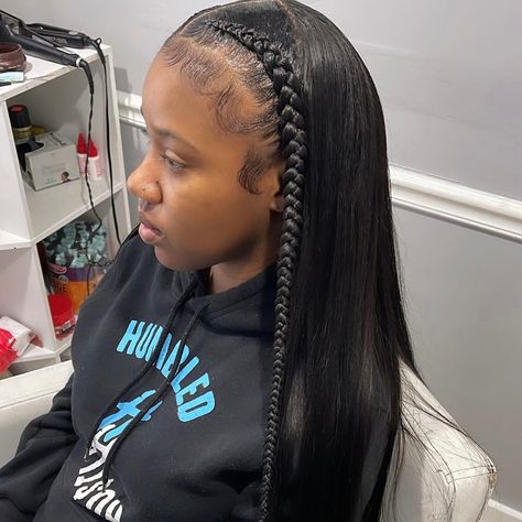 2braids Quick Weave, Braids Hairstyles Quick, Quick Weave Color, Braids Quick Weave, Hairstyles Quick Weave, Braids Quick, Hairstyles Quick, Two Braid Hairstyles, 2 Braids