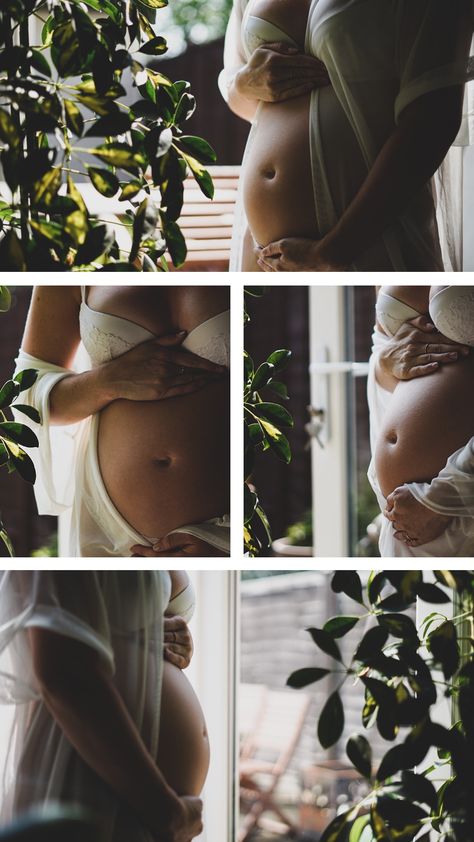 Pregnant Pictures At Home, Maternity Pictures In Bedroom, Photoshooting Pregnant Ideas, Maternity Photoshoot Diy, Pregnant Photoshoot Ideas At Home, Mirror Maternity Pictures, Maternity Photography Bedroom, Boudiour Maternity, Maternity Photography Inside