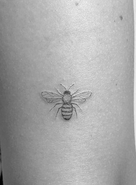 Small Michigan Tattoo, Michigan Tattoo, Michigan Tattoos, Insect Tattoo, Bee Tattoo, Leaf Tattoos, Tattoos And Piercings, Maple Leaf Tattoo, Triangle Tattoo