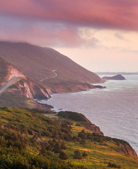 Canada Nova Scotia, Nova Scotia Aesthetic, Cape Breton Aesthetic, Skyline Trail Cape Breton, Nova Scotia Landscape, Cabot Trail Nova Scotia, Nova Scotia Nature, Cape Breton Nova Scotia, Cabot Cove