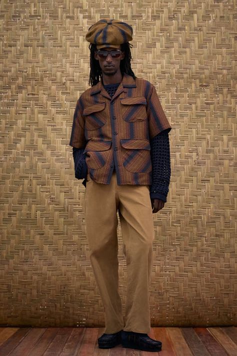 Nicholas Daley SS25 Centers on Rastafari Consciousness | Hypebeast Mens Vest Casual, Fashion Identity, Menswear Fashion Show, Next Clothes, African Men, Menswear Fashion, Black Edition, Casual Suit, Menswear Collection