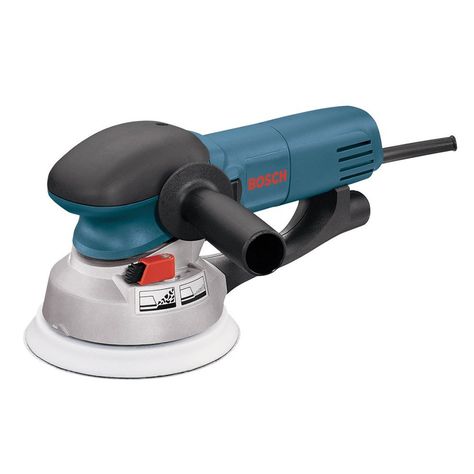 RANDOM ORBITAL SANDER Bosch Power Tools - 1250DEVS - Electric Orbital Sander, Polisher - 6.5 Amp, Corded, 6" Inch Disc Size - Features Two Sanding Modes: Random Orbit, Aggressive Turbo For Woodworking, Polishing, Carpentry - Power Random Orbit Sanders - Amazon.com Best Random Orbital Sander, Power Sander, Electric Sander, Dust Collection System, Tool Bench, Orbital Sander, Surface Cleaner, Vacuums, Ergonomic Handle