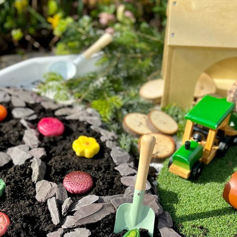 Caring For Plants, Kids Garden Play, Spring Sensory, Diy Toddler Toys, Garden Patch, Allotment Gardening, Yellow Door, Nursery Activities, Sustainable Toys