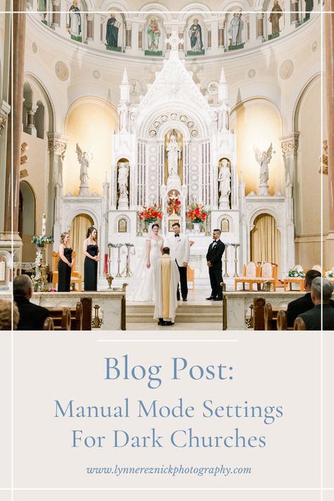 First Wedding Photography Tips, Wedding Photography Camera Settings, Indoor Photography Settings, Camera Settings For Outdoor Wedding, Manual Camera Settings For Portraits, Indoor Wedding Camera Settings, Low Light Wedding Photography, Iso Photography, Wedding Camera