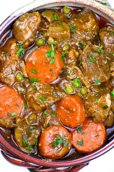 Bowl of pork stew. Stew Recipes Stove Top, Pork Stew Meat Recipes, Pork Picnic, Pork Stew Meat, Pork Stew Recipes, Easy Beef Stew Recipe, Stew Meat Recipes, Easy Beef Stew, Pork Stew