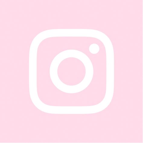 Light Pink Instagram Icon, Photo Pink Icon, Pink Apps, Pink Homescreen, Kawaii App, Icon Widget, Instagram Icon, Pretty Pink Princess, Aesthetic Light