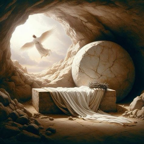 He Is Not Here He Is Risen Jesus Christ, God Has Risen Easter, Easter Risen Jesus, Jesus Risen Pictures, Christ Has Risen Easter, Easter He Is Risen Art, He Is Not Here For He Has Risen Quotes, He Has Risen Easter Quotes, Jesus Has Risen Easter