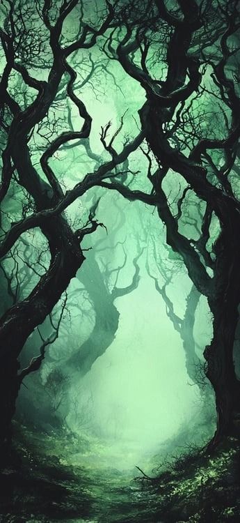 Thungo2023 Haunted Forest Create An Eerie Forest S Moody Trees, Forest Mood Board, Evil Tree, Evil Forest, Evil Elf, Haunted Island, Eerie Forest, Gothic Forest, Gothic Setting