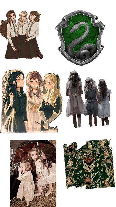 narcissa Andrômeda e  Bellatrix The Black Sisters, Black Sisters, The Black, Harry Potter, Favorite Movies, Black