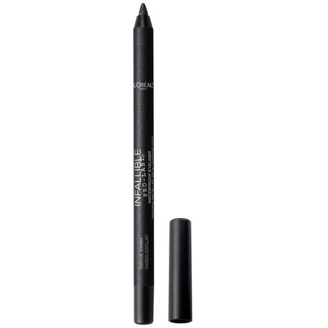 Buy L'Oreal Paris Infallible Pro-Last Waterproof Pencil Eyeliner, Black Shimmer at Walmart.com Loreal Paris Infallible, Loreal Paris Makeup, Paris Makeup, Loreal Infallible, Irritated Eye, Eyeliner Waterproof, Eyeliner Black, Long Lasting Eyeliner, Creamy Color