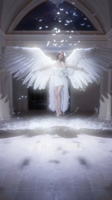 Angel Art Reference Poses, Kpop Angel Concept, Fallen Angel Aesthetic Outfit, Albedo Moodboard, Cupid Moodboard, Angelic Poses, Angelic Photoshoot, Angel Aesthetic Outfit, Creepy Angel