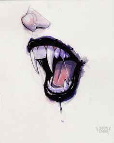 Neal Art, Teeth Drawing, Teeth Art, Mouth Drawing, Vampire Art, Pencil Drawings Easy, Sharp Teeth, Dark Art Drawings, Scary Art