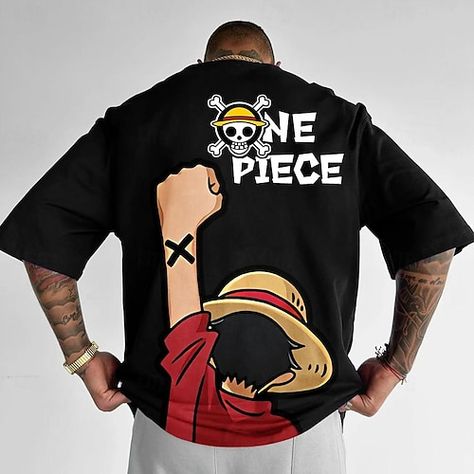 Everyday Cosplay, Cool Shirt Designs, Luffy Zoro, Sleeve Placket, Casual Sweatpants, Boxing T Shirts, Kids Fashion Clothes, Ladies Tee Shirts, Anime Hoodie