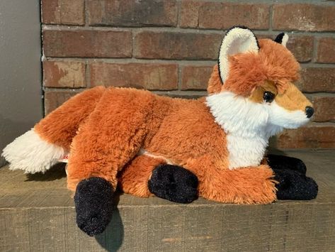 Stuffed Animals Aesthetic, Aurora Plush, Stuffed Fox, Fox Plushie, Fox Stuffed Animal, Dog Skeleton, Fox Toys, Dream Baby, Cute Stuffed Animals