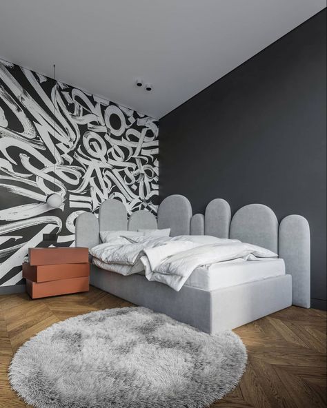 Graffiti Furniture, Minimalist Room, Studio Interior, Minimalism Interior, Dream Room Inspiration, Dream House Decor, Apartment Design, New Room, Dream Room