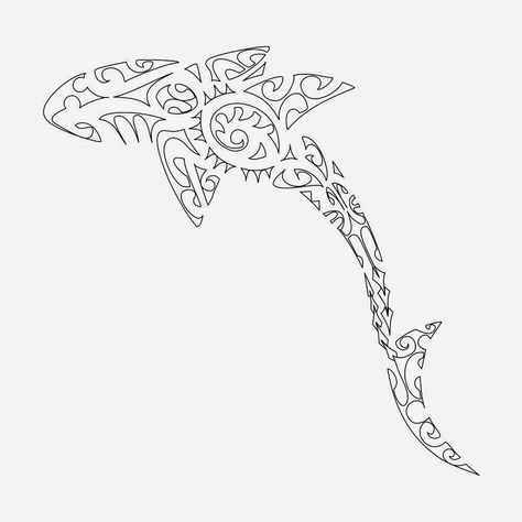 Maori Style Tattoo, Nz Tattoo Ideas Maori, Free Printable Tattoo Designs, Hawaiian Shark Tattoo, Maori Tattoo Stencil, Minimal Shark Tattoo, Shark Tattoo Stencil, Surf Tattoos, Shark Tattoos For Women