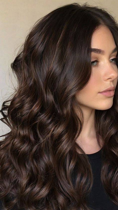 Next-Level Dark Brown Hair Color Ideas: Dazzling Blunt Ideas 💄