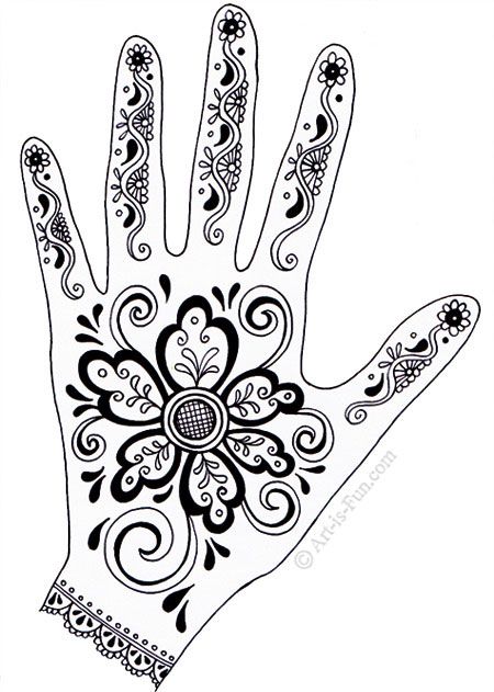 Henna Hand Designs by Thaneeya McArdle Design On Hand, Henna Hand Designs, Self Portrait Art, Henna Drawings, Tato Henna, Mandalas Painting, Mandalas Design, Henna Designs Hand, Henna Patterns