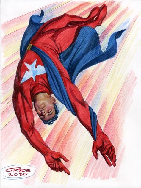 Astro City Samaritan, Paolo Rivera, Astro City, The Samaritan, Superhero Oc, Honor Guard, Male Oc, Comic Relief, Art Comic