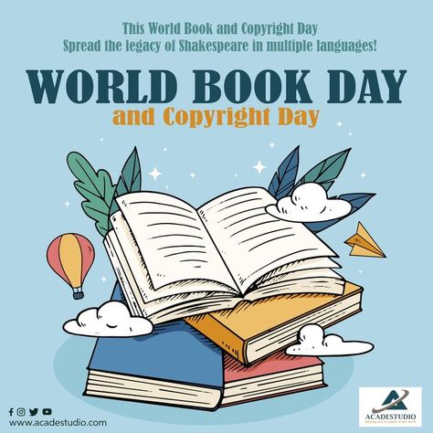 World Book and Copyright Day World Book And Copyright Day, This World, Comics, Books