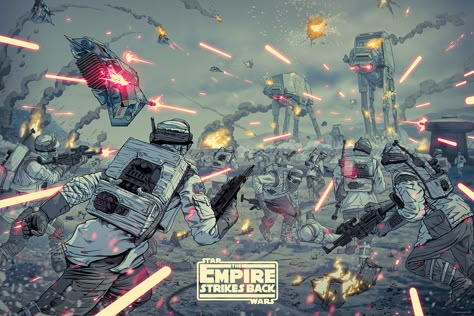 Empire Strikes Back Art, Star Wars The Empire, Star Wars Background, Star Wars Vehicles, Empire Strikes Back, Star Wars Empire, Retro Film, Star Trek Ships, Pop Culture Art