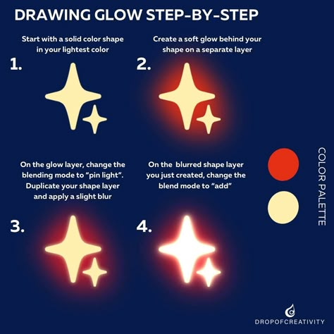 How to draw fire! I’ve included my “how to draw glow” step-by-step tutorial as well. I hope this helps🥰 • • #art #artwork #artist #artistsoninstagram #drawing #drawthisinyourstyle #draw #drawings #digitalart #digitalillustration #digitalartist #digitalpainting #digitaldrawing #illustration #illustrator #illustrationart #fantasyart #workinprogress #drawingtutorial #howtodraw #digitalarttutorial Glowing Eyes Drawing Tutorial, Glowing Object Drawing, How To Draw Galaxy Digital, Fire Lighting Reference Drawing, Fire Art Tutorial, Drawing Fire Tutorial, How To Draw Mist, How To Draw Gold Digital, How To Draw Light Effects