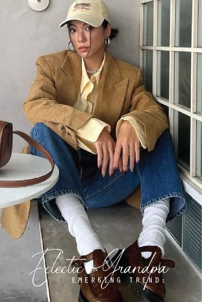 Emerging Trend: Eclectic Grandpa | Currently Popular Grandpa Fashion, Grandpa Style, Grandpa Core, Fashion Mistakes, 가을 패션, Mode Inspiration, Looks Style, Autumn Winter Fashion, Fashion Inspo Outfits