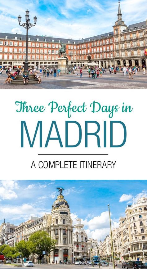 Madrid In 3 Days, 3 Days In Madrid Spain, Madrid 3 Day Itinerary, Madrid Spain Itinerary, 3 Days In Madrid, Madrid Itinerary 3 Days, Day Trips From Madrid Spain, Madrid Attractions, Madrid Itinerary