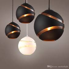 Nordic Pendant Lamps Round Glass Ball Lights E27 LED Suspension Hanging Lamp Luminaire Loft Children Living Room From Autoledlight, $39.15 | DHgate.Com Glass Ball Pendant Lighting, Nordic Pendant Light, Ball Pendant Lighting, Bulb Pendant Light, Metal Lamp Shade, Globe Pendant Light, Pendant Lamp Shade, Industrial Pendant Lights, Ball Lights