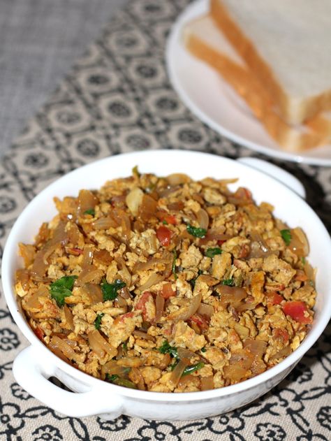 Egg Bhurji Photography, Egg Burji, Egg Bhurji Indian Style, Eggs Bhurji, South Indian Egg Curry, Egg Curry Bengali Style, Egg Bhurji, Bhurji Recipe, Scrambled Egg