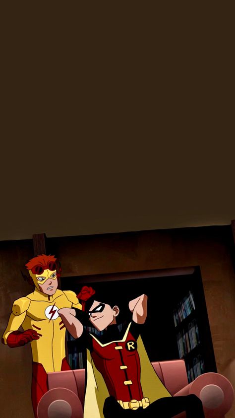 Cool Dc Wallpapers, Birdflash Wallpaper, Young Justice Wallpaper, Young Justice Aesthetic, Kid Flash Young Justice, Justice Aesthetic, Bird Flash, Robin Wallpaper, Dc Wallpaper