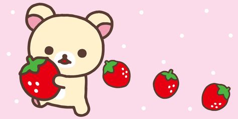 Rilakkuma Wallpaper, Gif Wallpaper, Cute Banners, Cute Desktop Wallpaper, Sanrio Wallpaper, Kawaii Shop, Drawing Images, Kawaii Wallpaper, Rilakkuma