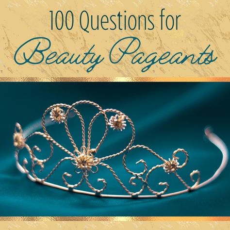 Beauty Pageant Questions, Pageant Questions, Thoughtful Questions, Pageant Tips, Pageant Coaching, Hypothetical Questions, Philosophical Questions, List Of Questions, Ideal Man