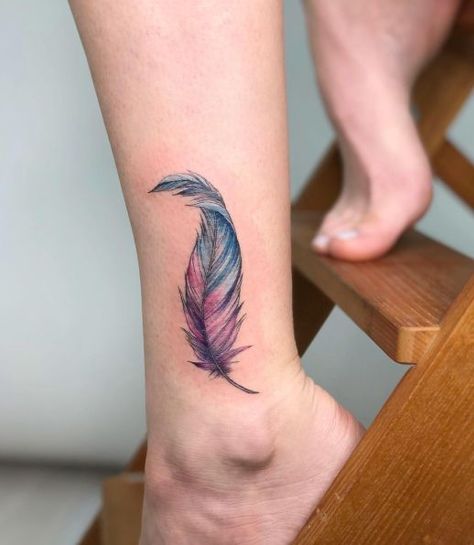 Feather Tattoo Design For Women, Simple Quote Tattoos, Feather Tattoo Colour, Cover Up Tattoos For Women, Trishul Tattoo Designs, Daffodil Tattoo, Feather Tattoo Design, Floral Tattoo Sleeve, Infinity Tattoos