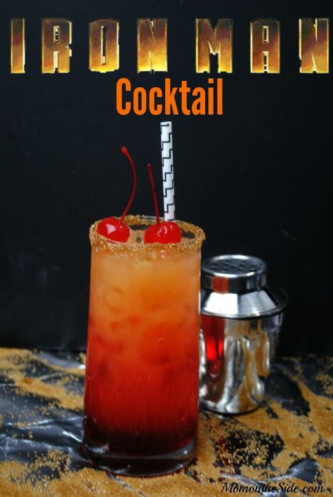 Iron Man Cocktail Recipe to celebrate Captain America: Civil War Sierra Mccormick, Giovanni Boldini, Mormon Temples, Cheesy Jokes, Potting Tables, Wayne Thiebaud, Deaf Culture, Byron Katie, Themed Drinks