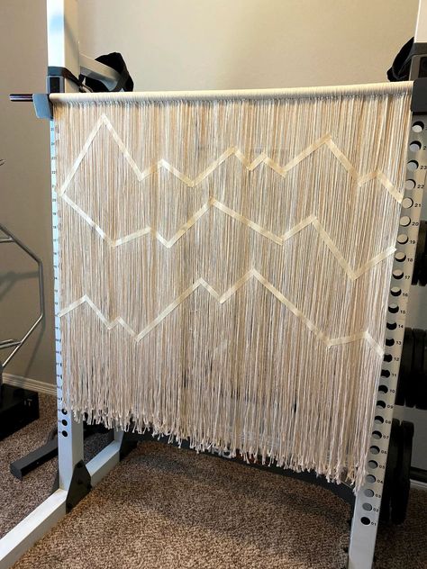 tape mapping mountains Dip Dye Macrame Mountains, Macrame Dip Dye Wall Hanging, Yarn Wall Art Diy, Pumpkin Designs Painted, Diy Mountain, Diy Wall Hanging Yarn, Diy Tapestry, Macrame Yarn, Fiber Art Wall Hanging