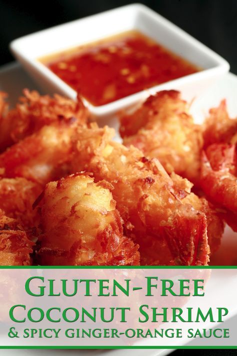 Coconut Shrimp Sauce, Spicy Orange Chicken, Coconut Shrimp Recipes, Sesame Chicken Recipe, Shrimp Sauce, Gluten Free Main Dishes, Best Seafood Recipes, Sans Gluten Sans Lactose, Ginger Sauce