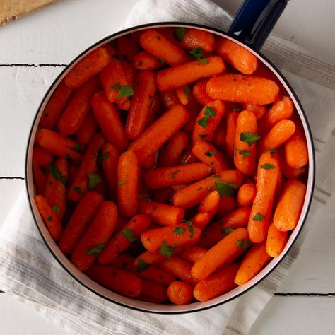 Glazed Ranch Carrots Ranch Carrots, Carrots Side Dish, Potluck Side Dishes, Sides Dishes, Food Side Dishes, Carrots Recipe, Eat Your Vegetables, Taste Of Home Recipes, Food Sides