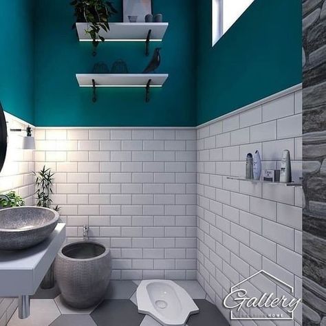 Homedesign di Instagram "toilet jongkok yang keren 😍👍 . . Wujudkan impian desain/dekorasi rumah impianmu yuk bersama kami dengan anggaran yang bersahabat Silahkan…" Wc Jongkok, Toilet And Bathroom Design, Restaurant Interior Design, Home Design Decor, Restaurant Interior, Luxury Bathroom, Minimalist Home, All Rights Reserved, Small Bathroom