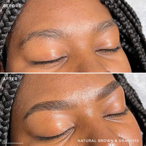 Professional Brow Tint | Brow Code Professional USA & Canada Shape And Tint Eyebrows, Full Brows Aesthetic, Brow Tinting Before And After, Natural Brow Lamination, Nanoblading Eyebrows, Tinted Eyebrows, Eyebrow Inspiration, Brow Styles, Brow Lamination And Tint