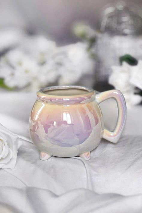 White Aura, Real Witches, Decor Minimalist, Cute Mugs, Cookie Jar, Cups And Mugs, Ceramic Cups, Tea Bag, Ceramic Mugs