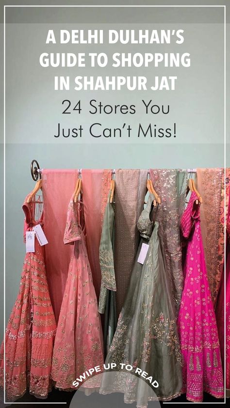 A Delhi Dulhan’s Guide To Shopping In Shahpur Jat: 24 Stores You Just Can’t Miss . . #ethnicoutfits #ethnic #indianoutfits #indianoutfit Shahpur Jat Boutiques, Ethnic Wedding Outfits, New Trend Dress, Delhi Shopping, Delhi Wedding, Wedding Shopping, Indian Bride Outfits, Simply Dress, India Dress