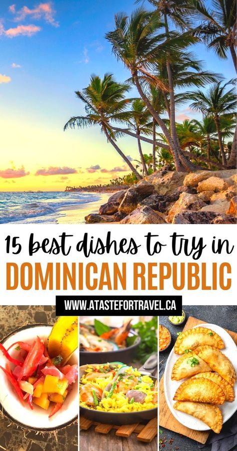 15 Best Dishes to Try in Dominican Republic Dominican Republic Food, Dominican Dish, Dominicano Recipes, Republic Dominican, Vacation Restaurants, Street Snacks, Traditional Restaurant, Dominican Republic Travel, Latin American Food