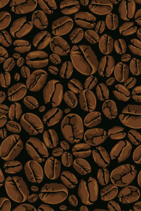 Coffee Beans Background, Coffee Bean Art, Coffee Collection, Fresh Coffee Beans, Coffee Label, Coffee Vector, Fabric Photography, Coffee Wallpaper, Fruit Wallpaper